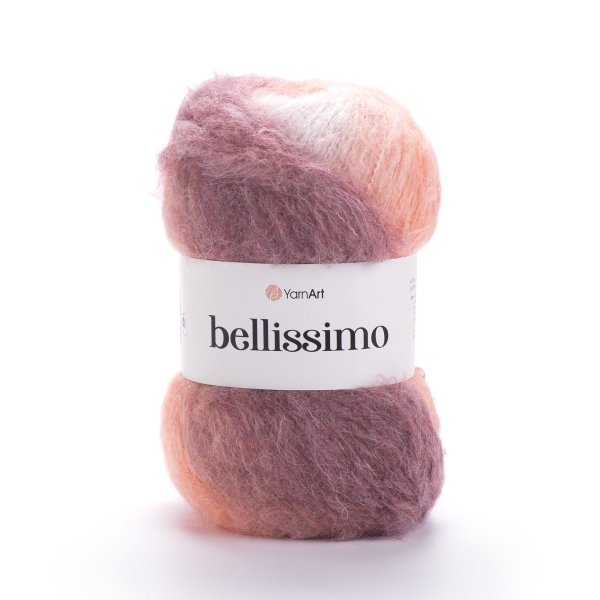 příze Bellissimo 1411 růžovobílá