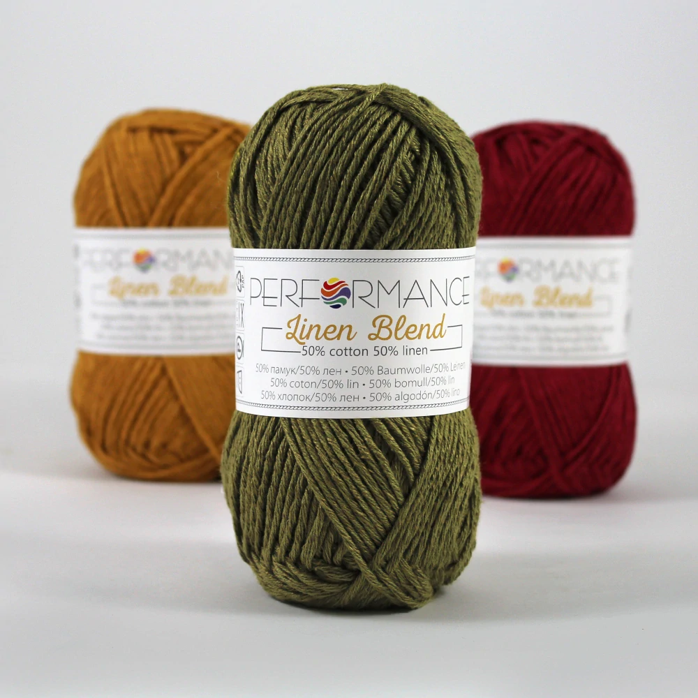 Linen Blend 152 - khaki