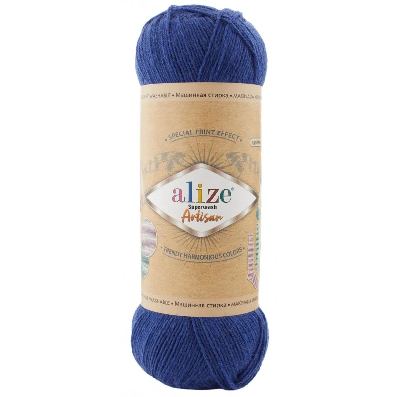 Superwash Artisan 797 - modrá