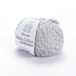 Baby Cotton  Multicolor 5202 - šedá