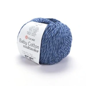 Baby Cotton  Multicolor 5210 - modrá