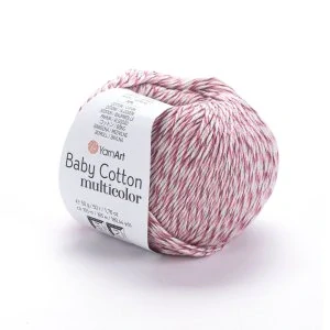 Baby Cotton  Multicolor 5217 - sratorůžová
