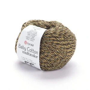 Baby Cotton  Multicolor 5219 - hnědá 