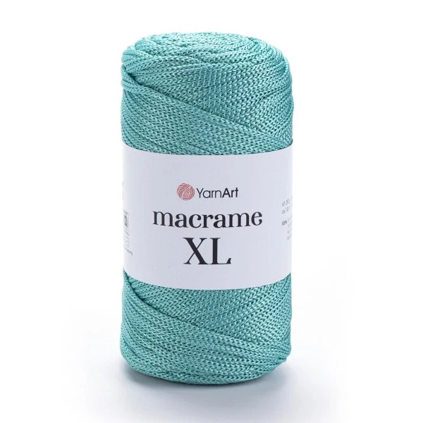 příze Macrame XL - 172 tyrkysová