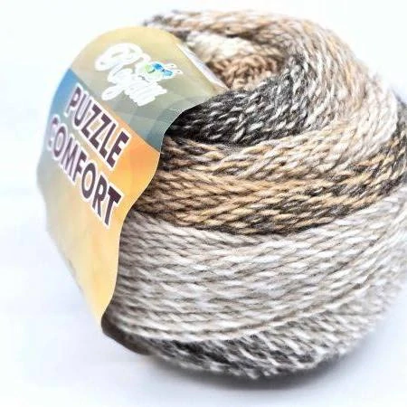 Puzzle Comfort -11 hnědá
