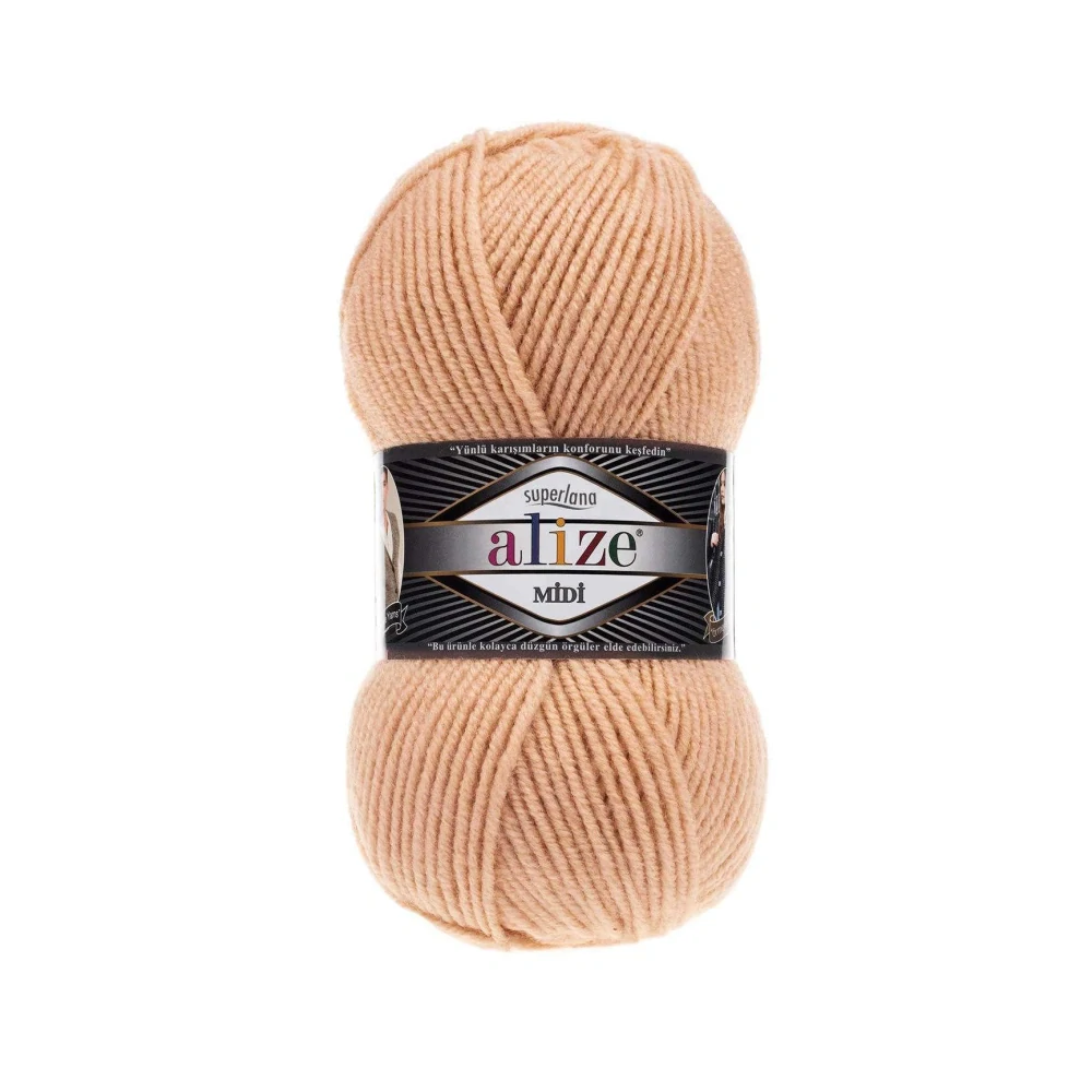 Superlana Midi - 502 hnědá karamel