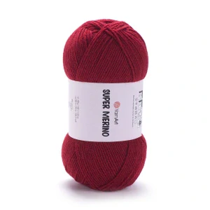 YarnArt Super Merino 1175 červená