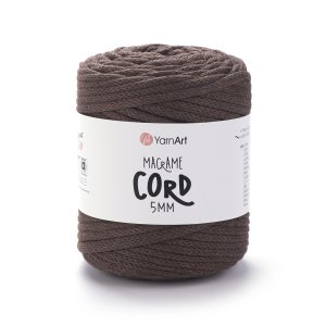 příze YarnArt Macrame Cord 5 mm - 769 hnědá