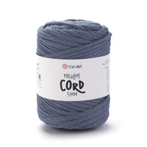 příze YarnArt Macrame Cord 5 mm - 761 modrošedá
