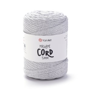 příze YarnArt Macrame Cord 5 mm - 756 šedá