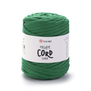 příze YarnArt Macrame Cord 5 mm - 759 zelená