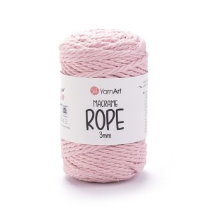 příze YarnArt Macrame Rope 3 mm - 762 růžová