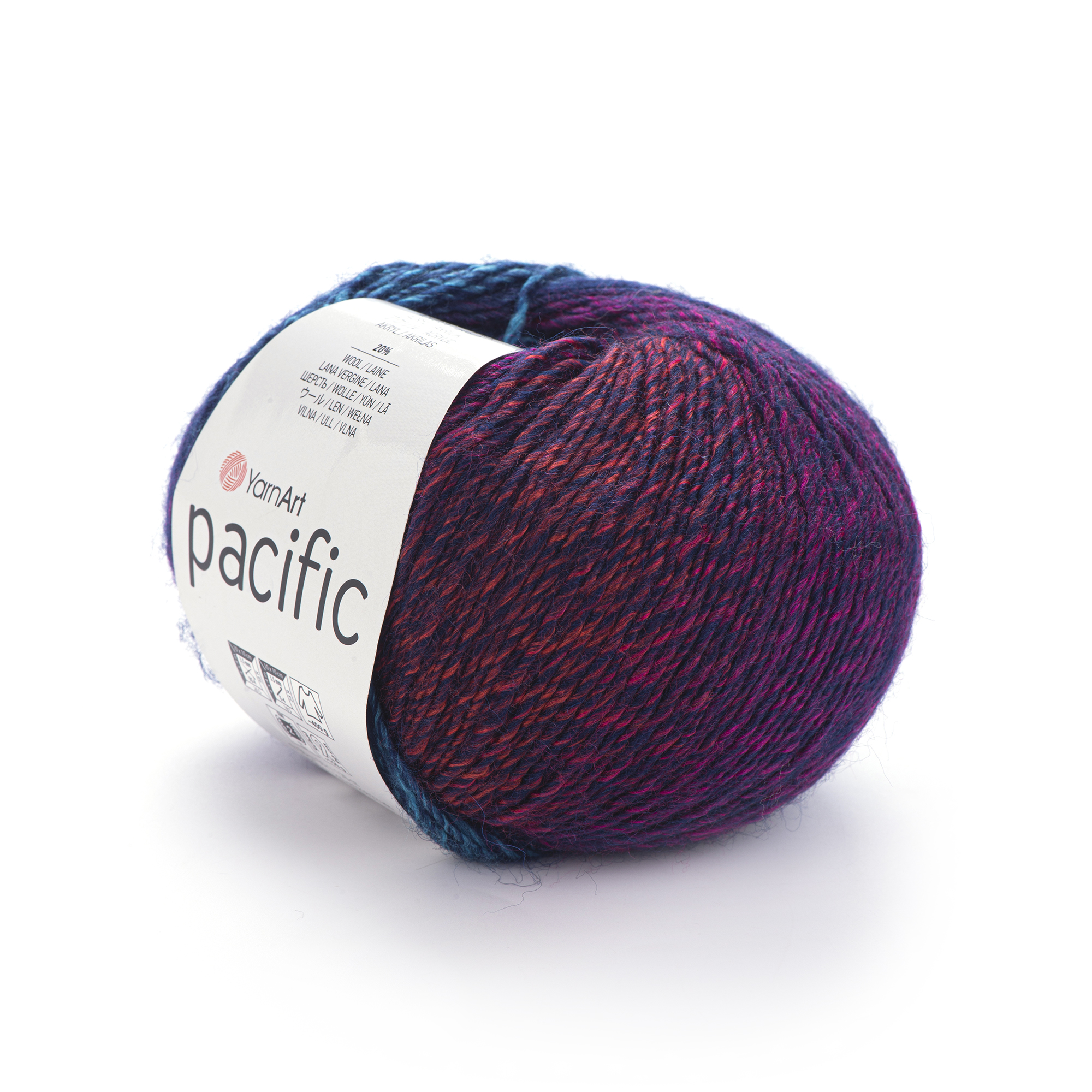 příze YarnArt Pacific 302 - modrofialová