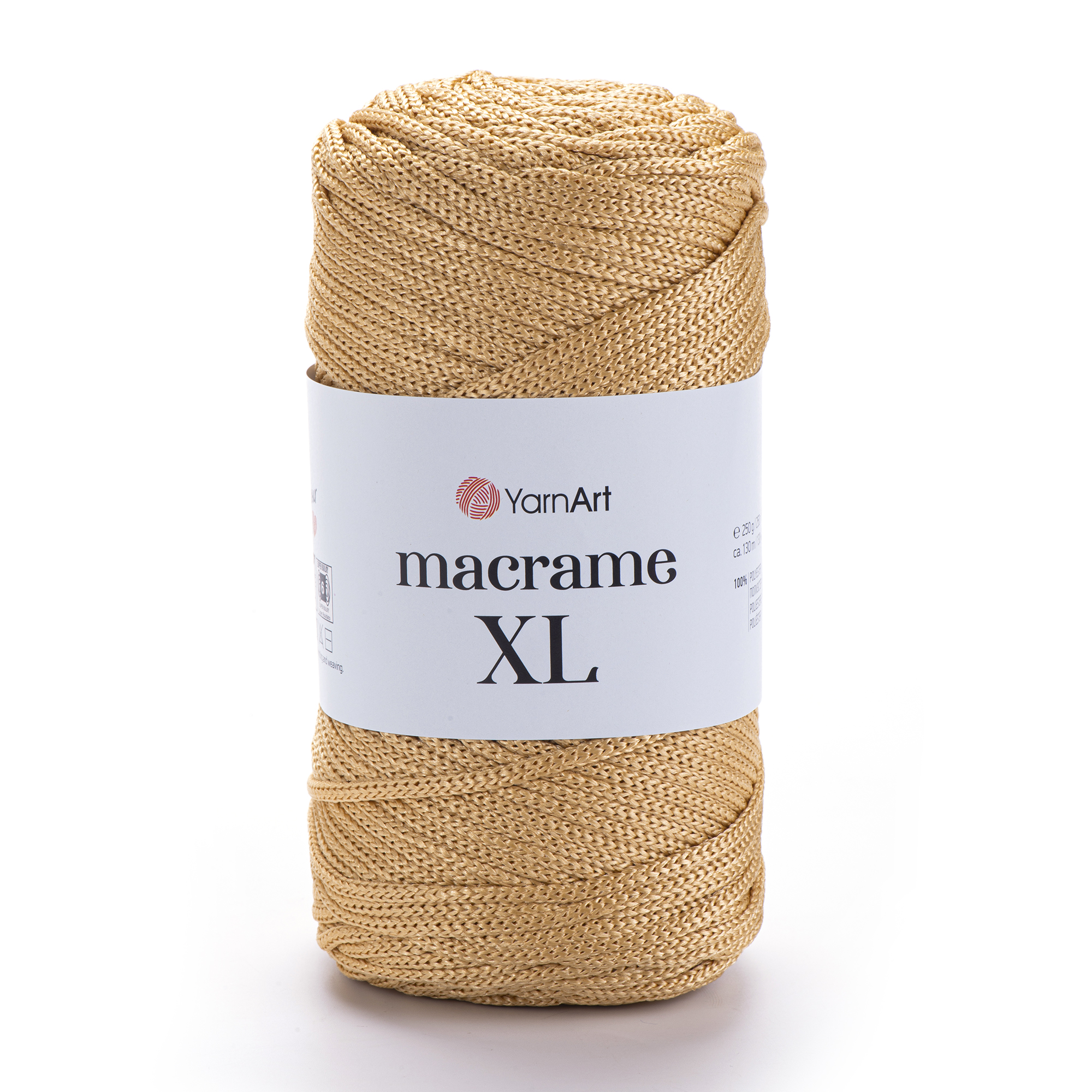 příze Macrame XL - 155 žlutá