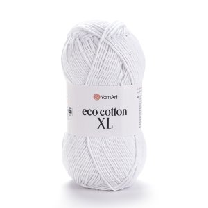 příze YarnArt Eco Cotton XL - 760 bílá