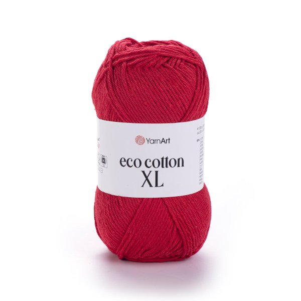 příze YarnArt Eco Cotton XL - 769 červežná