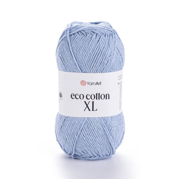 příze YarnArt Eco Cotton XL - 770 modrá světlá