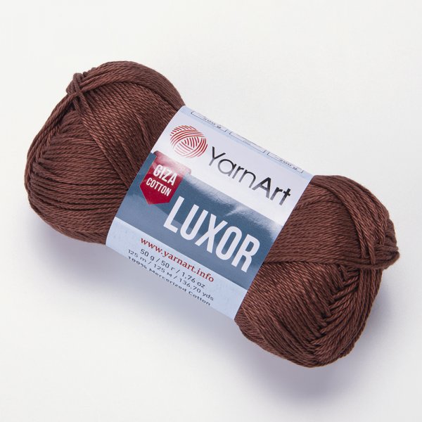 příze YarnArt Luxor 1226 - hnědá
