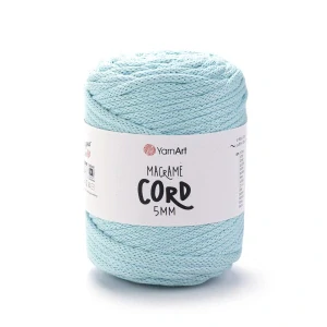 příze YarnArt Macrame Cord 5 mm - 775 aqua modrá