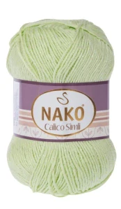 Nako - Calico Simli 6707 zelená