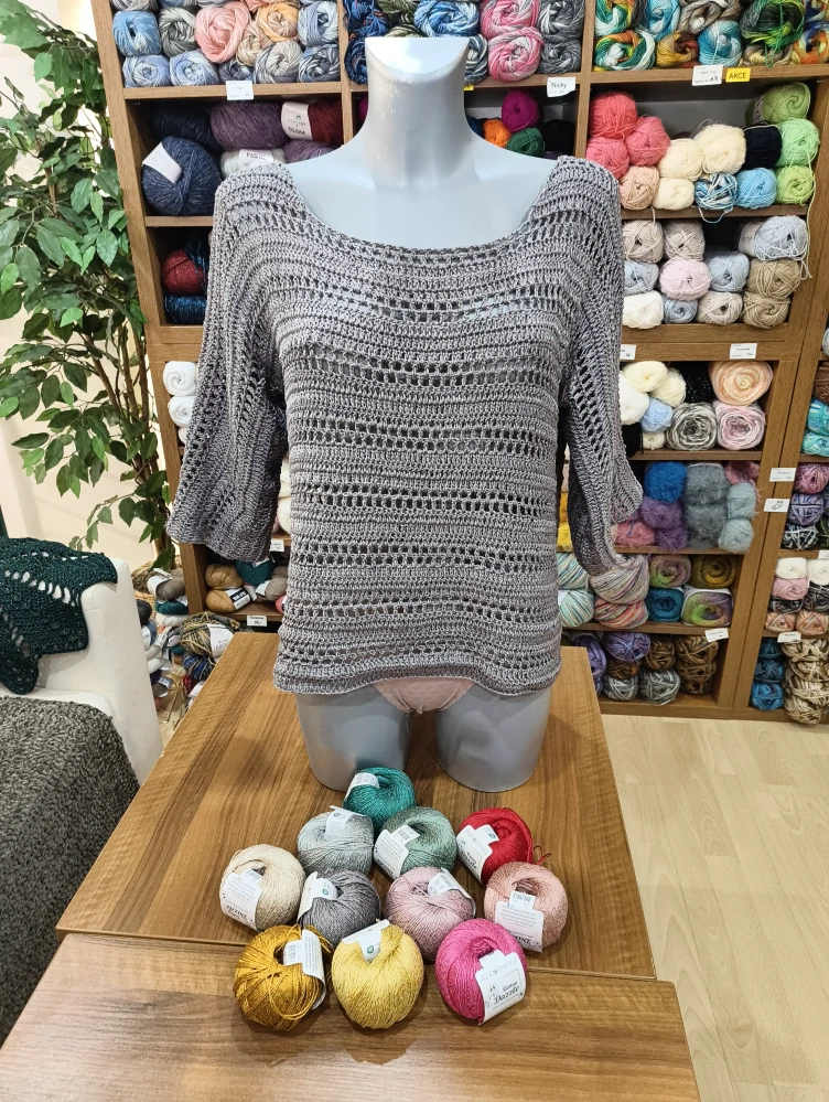 Cotton Dazzle 234 - šedohnědá