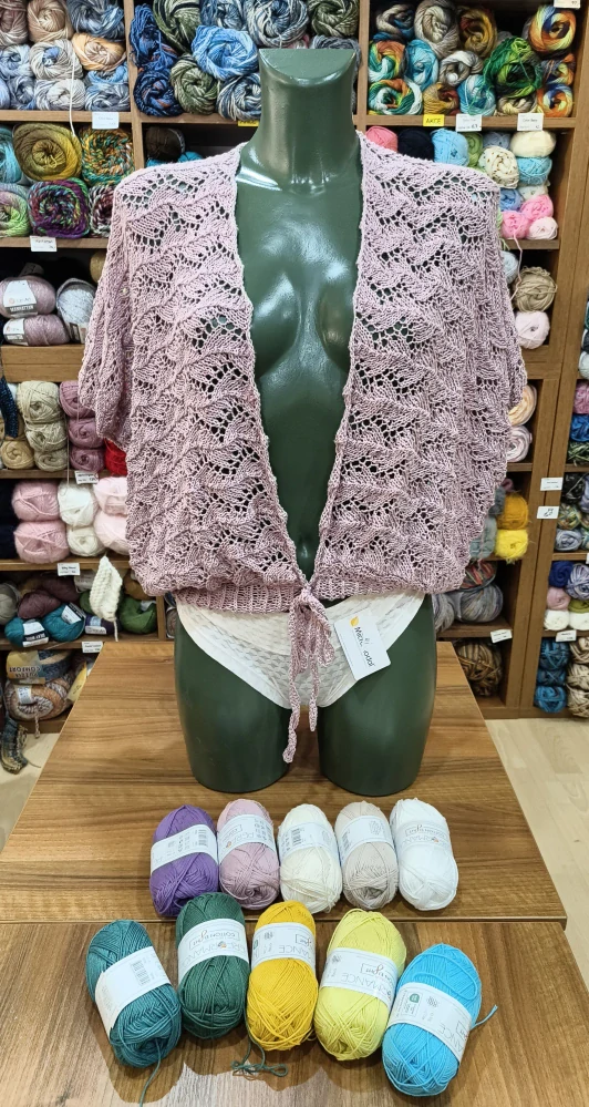  příze Cotton Eight -1170 starorůžová