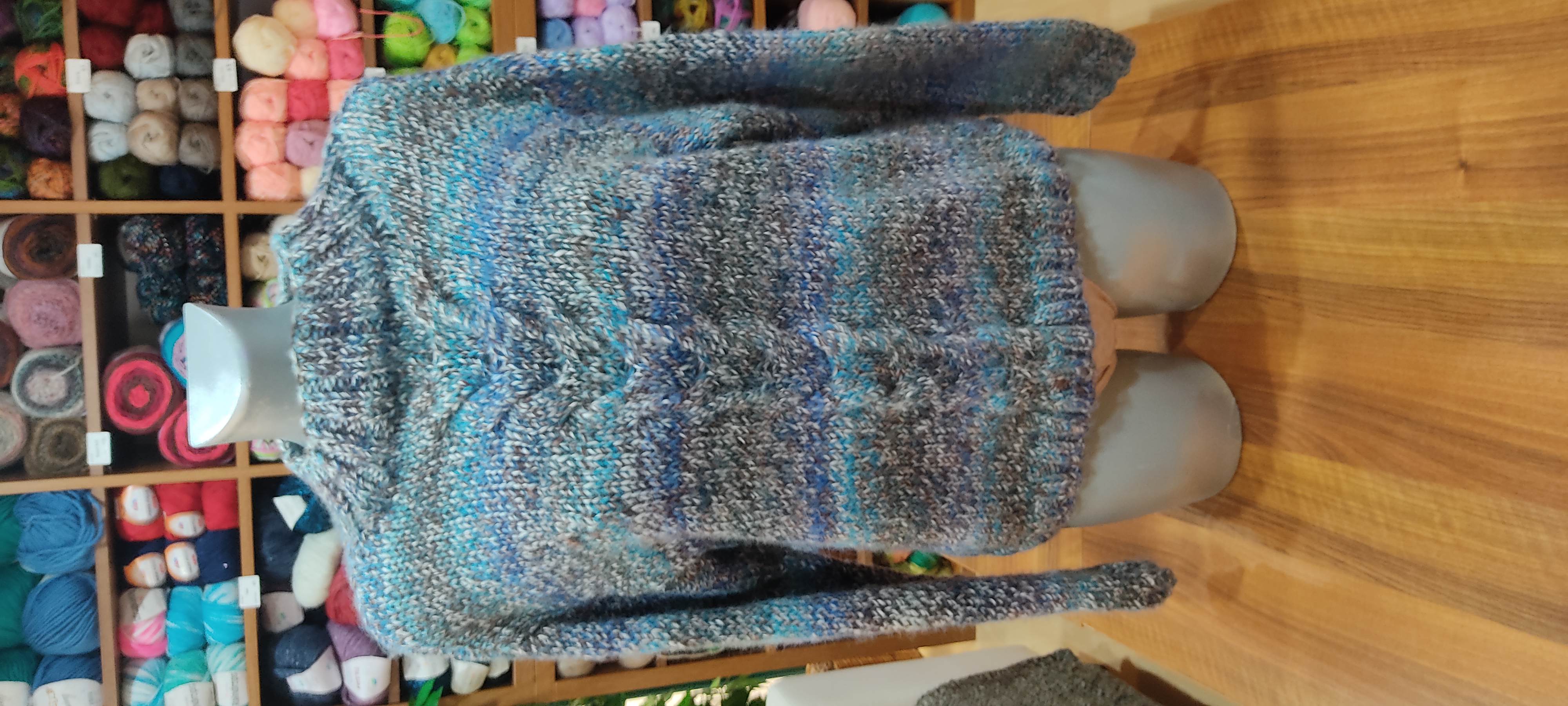 Příze Elian Comfort Wool 462 - modrá