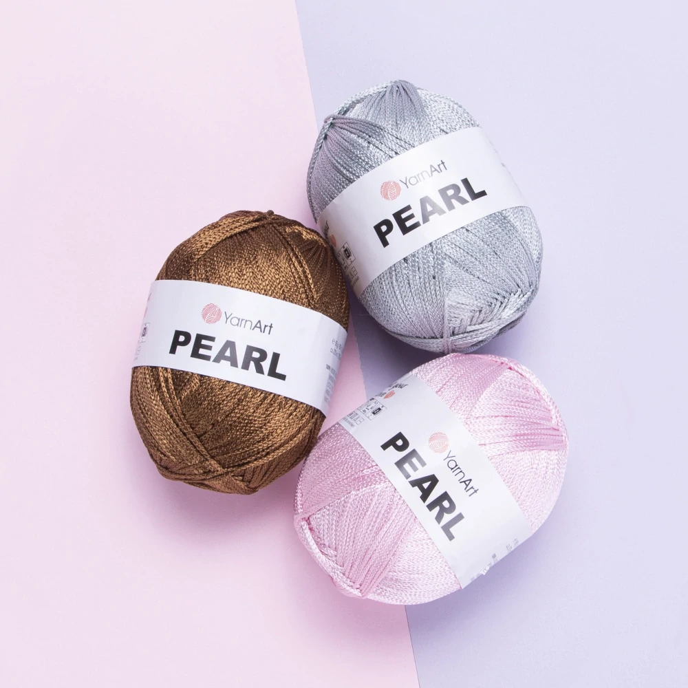 příze YarnArt Pearl - 229 hnědá