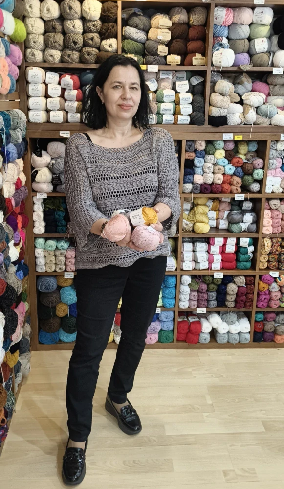 Cotton Dazzle 234 - šedohnědá