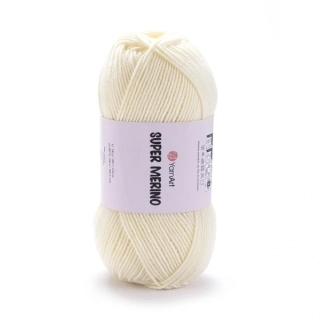 YarnArt Super Merino 256 smetanová