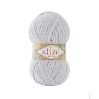 příze Alize Softy Plus - 500 šedomodrá