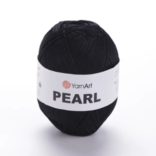 příze YarnArt Pearl - 107 černá