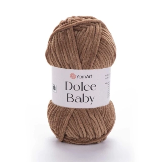 příze YarnArt Dolce Baby 765 hnědá
