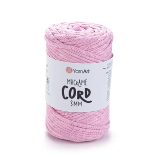 Macrame Cord 3 -792 růžová