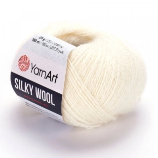 Silky Wool - 347 bílá