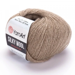 Silky Wool - 342 hnědá