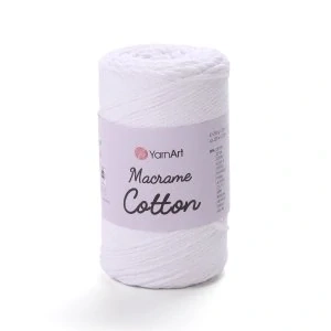 Macrame Cotton 751 - bílá