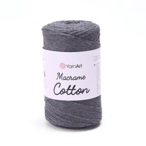 Macrame Cotton 758 - šedá tmavá
