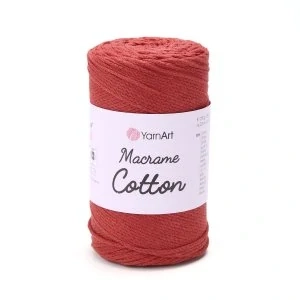 Macrame Cotton 785 - cihlová