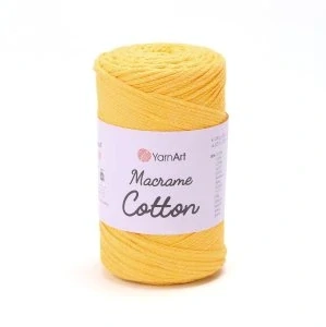 Macrame Cotton 764 - žlutá