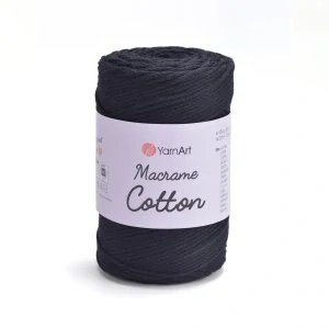 Macrame Cotton 750 - černá