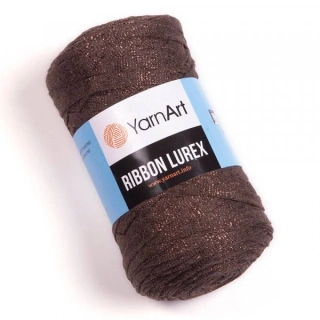 příze Ribbon Lurex 736 - hnědá