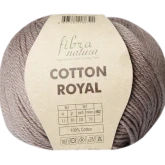 Cotton Royal - 725 hnědá