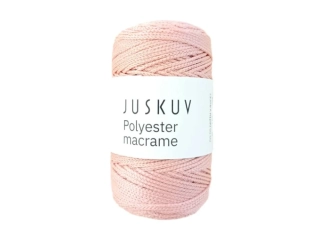 Polyester macrame 10 - růžová