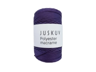 Polyester macrame 19 - fialová tmavá