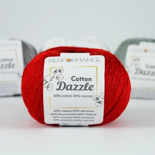 Cotton Dazzle 09 - červená