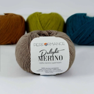 Merino Delight - 2046 hnědá 