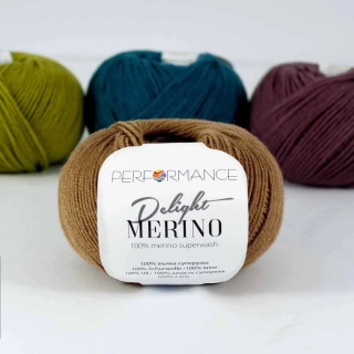 Merino Delight - 1003 hnědá 