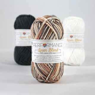 Linen Blend 9190 - žíhaná světlá