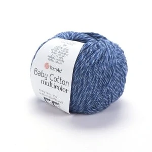 Baby Cotton  Multicolor 5210 - modrá